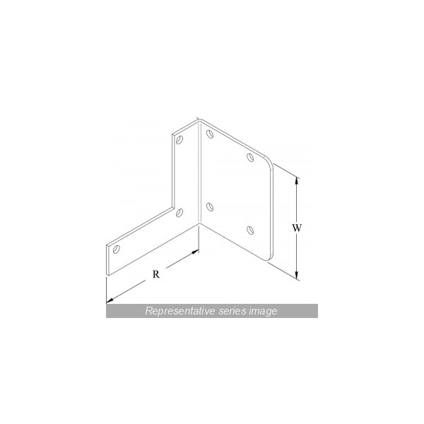 Hammond N12 Wireway, Bracket Hanger, Fits 4 x 4, Steel/Gray 1485CL2 - main